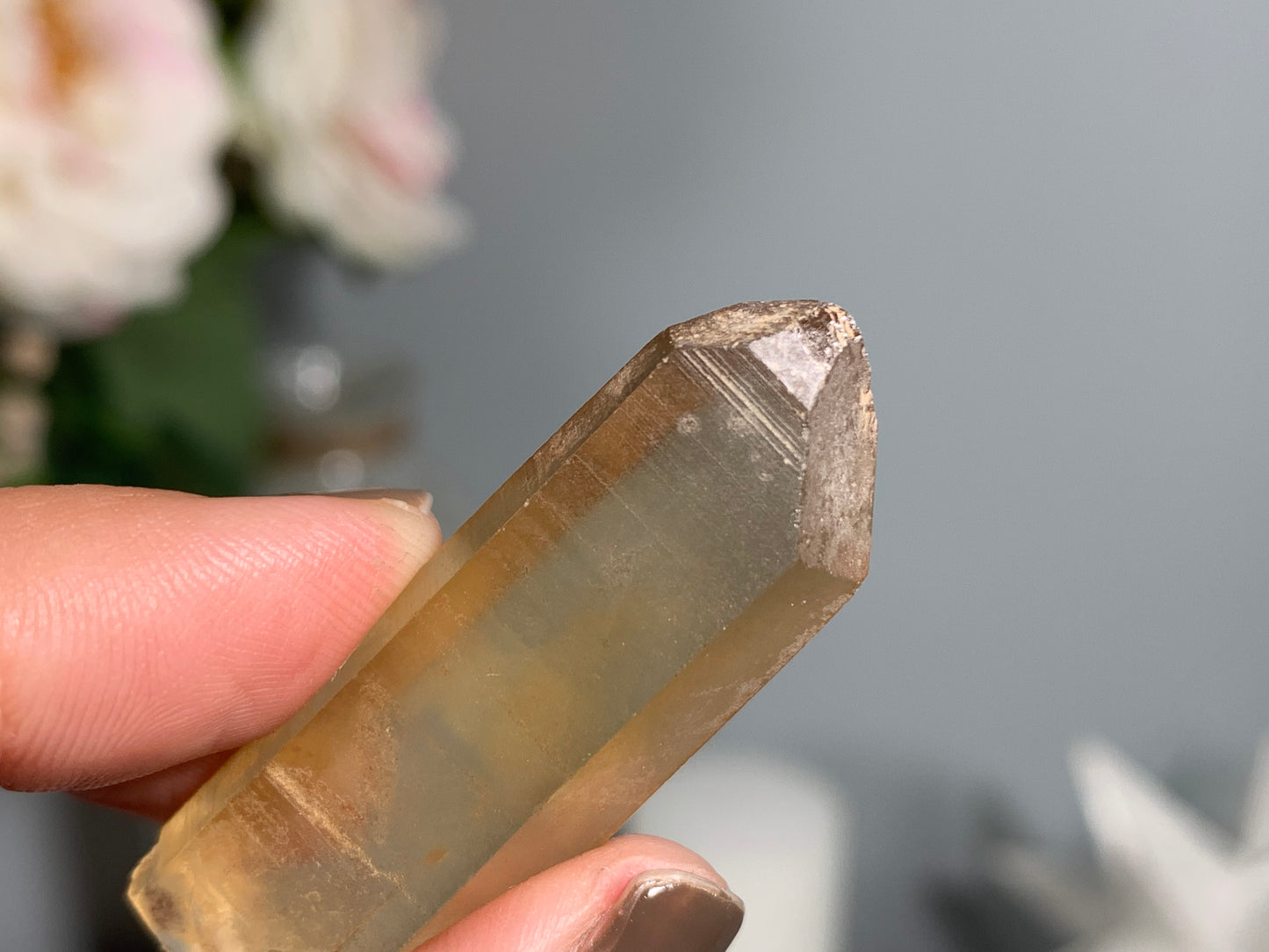 Congo Smoky Citrine Point (1.8", 47mm)