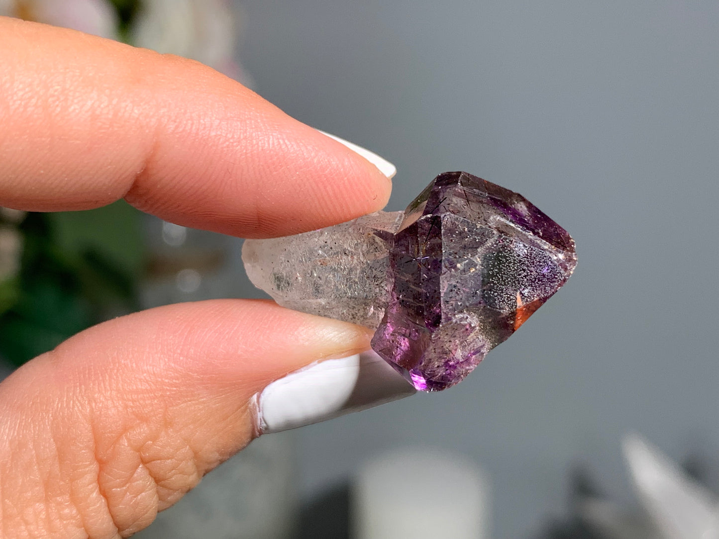 Amethyst Scepter (1.1", 29mm)