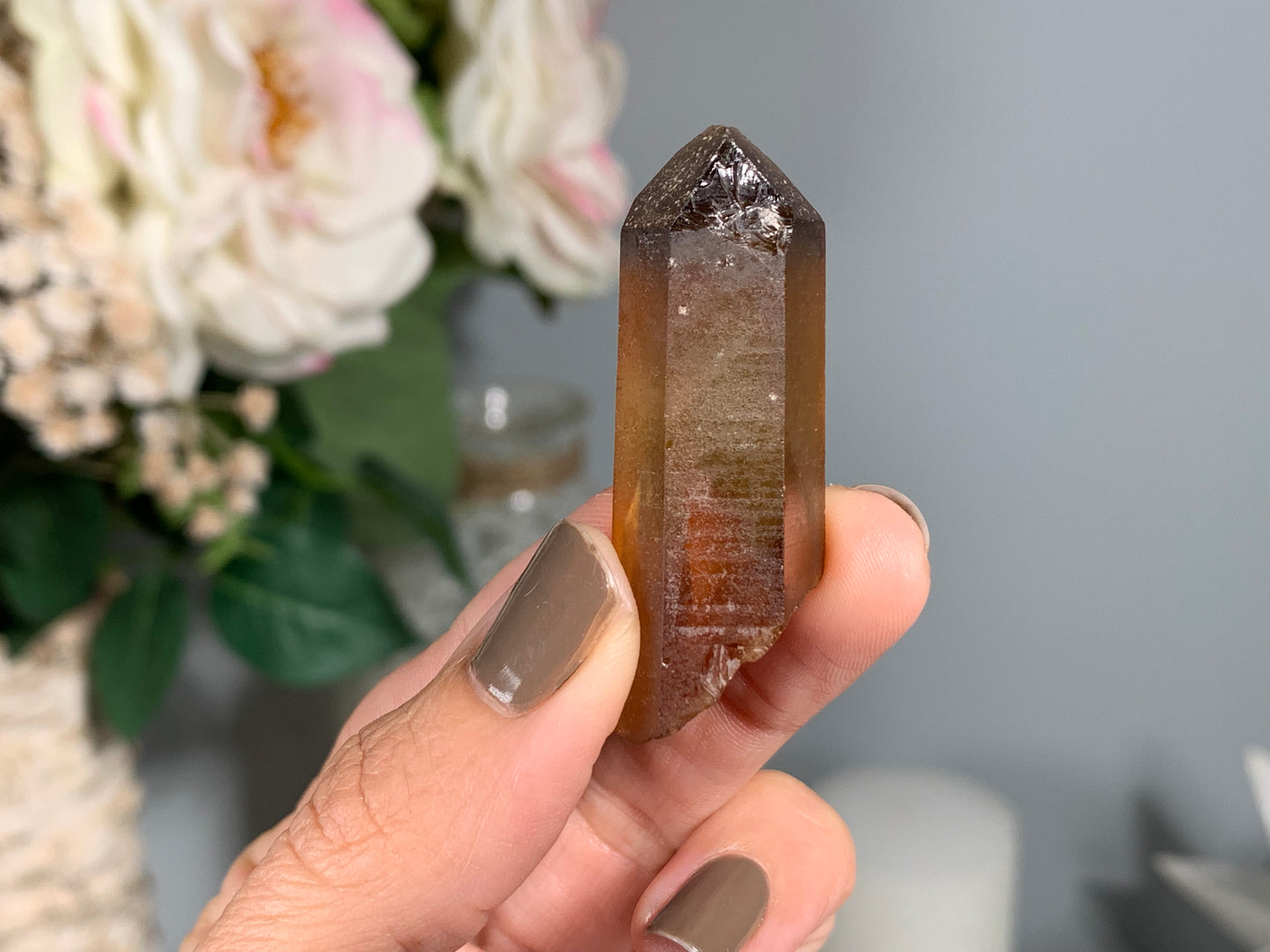 Congo Smoky Citrine Point (1.9", 47mm)