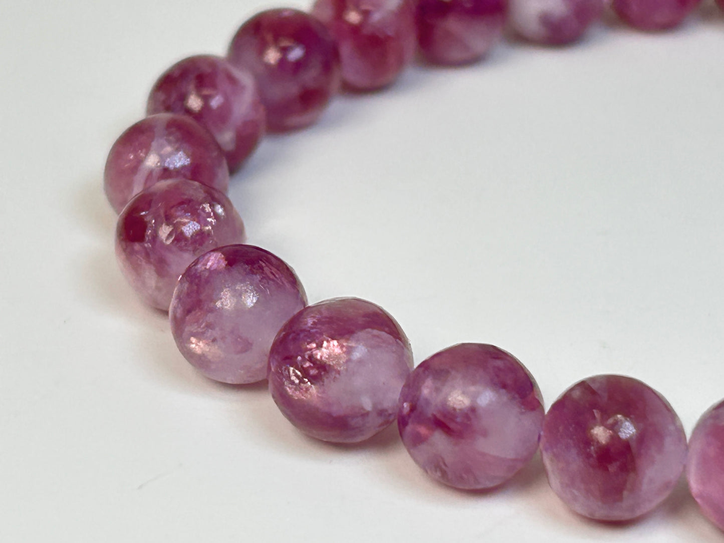 Pink Lepidolite Bracelet