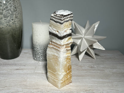 Tri-Color Calcite (8.7", 220mm)
