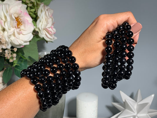 10mm Black Tourmaline Bracelet