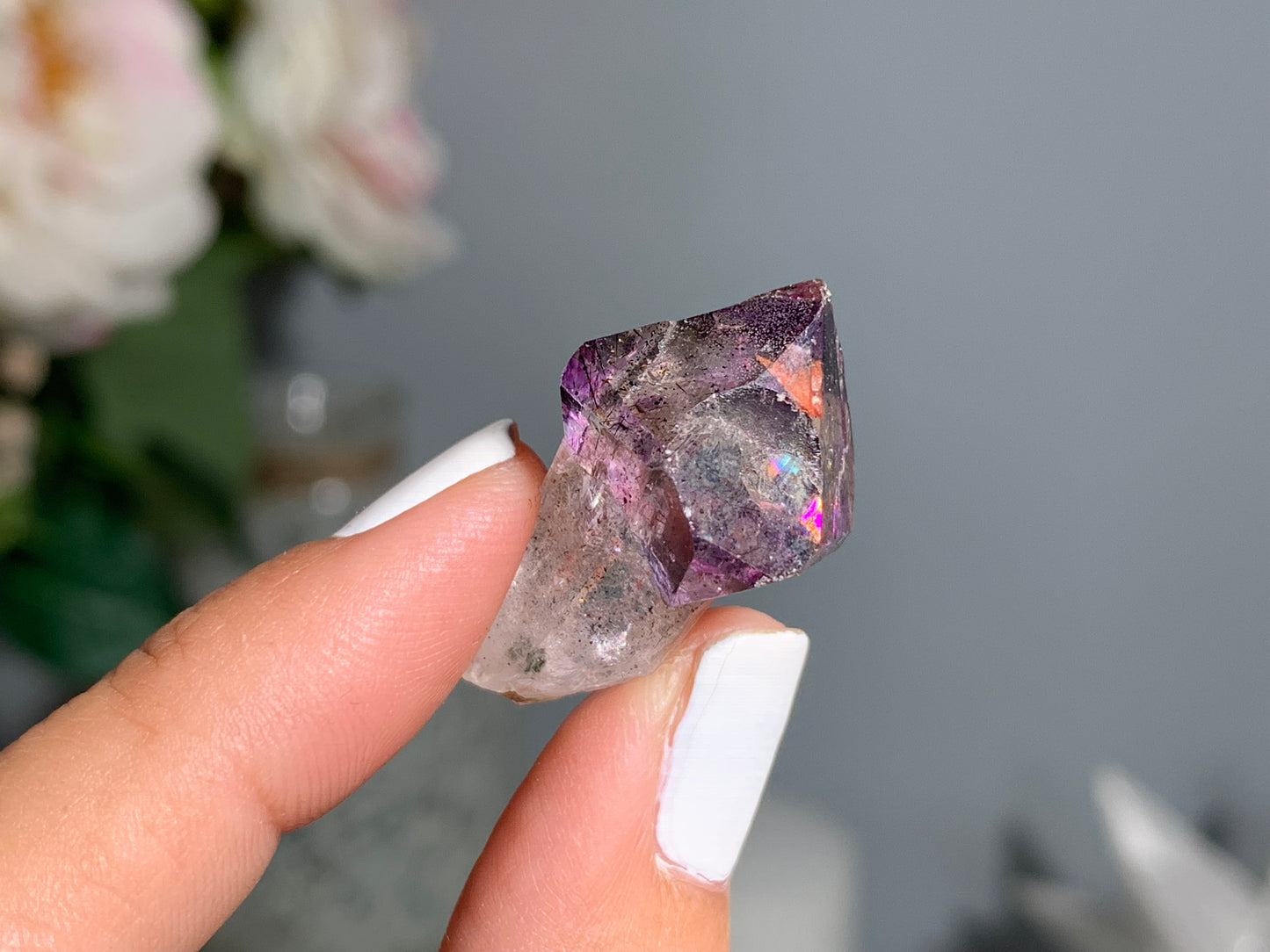 Amethyst Scepter (1.1", 29mm)