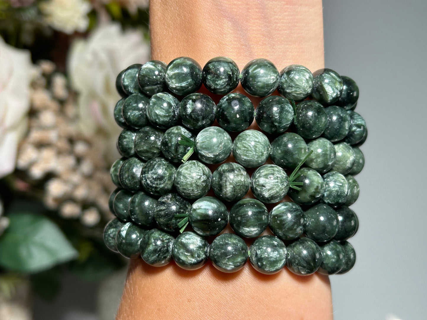 10mm Seraphinite Bracelet