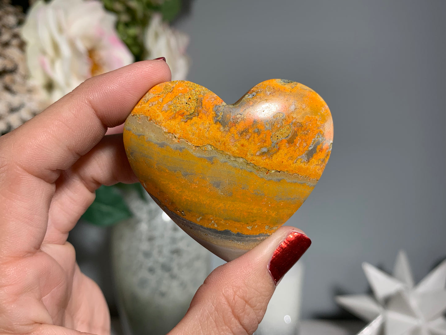 Bumblebee Jasper Heart