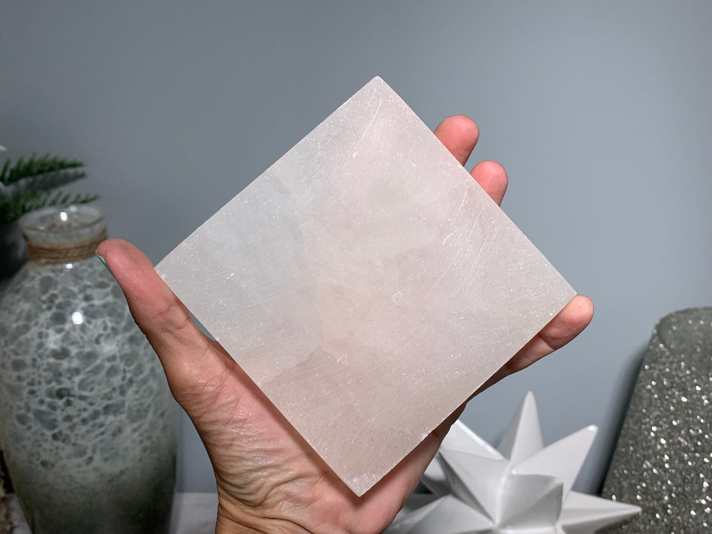 Selenite Charging Plate (4" Square)