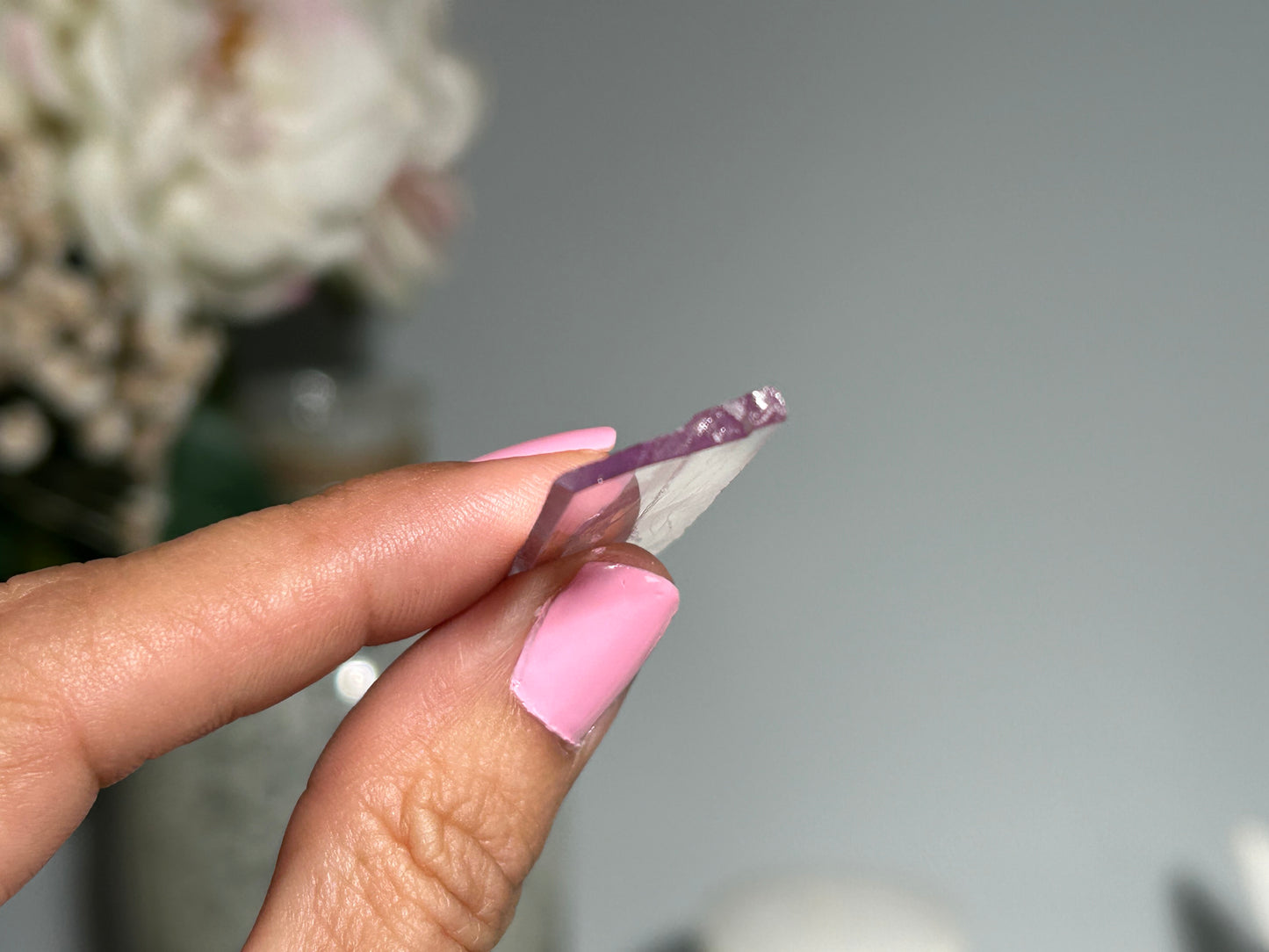 Natural Purple Kunzite Point (2", 52mm)