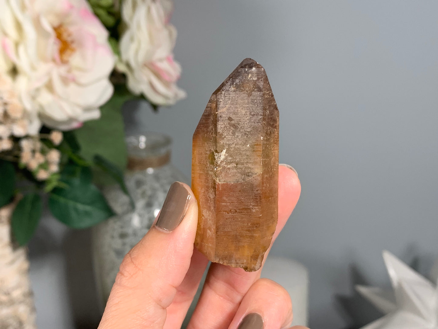 Congo Smoky Citrine Point (2.3", 58mm)