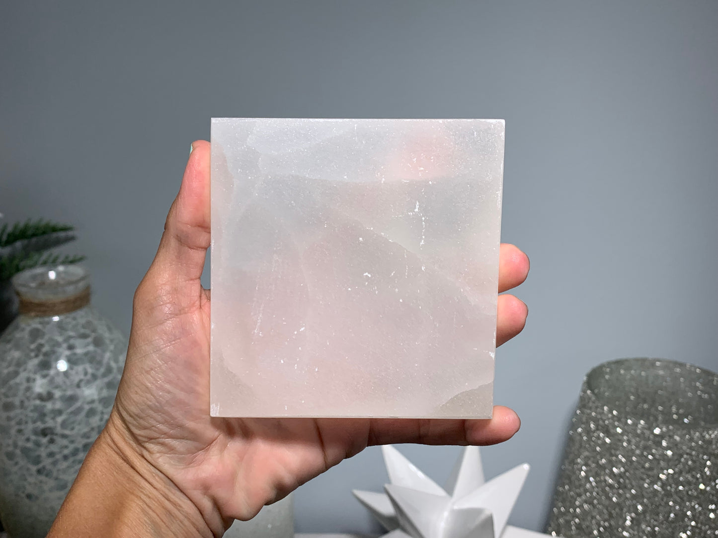 Selenite Charging Plate (4" Square)