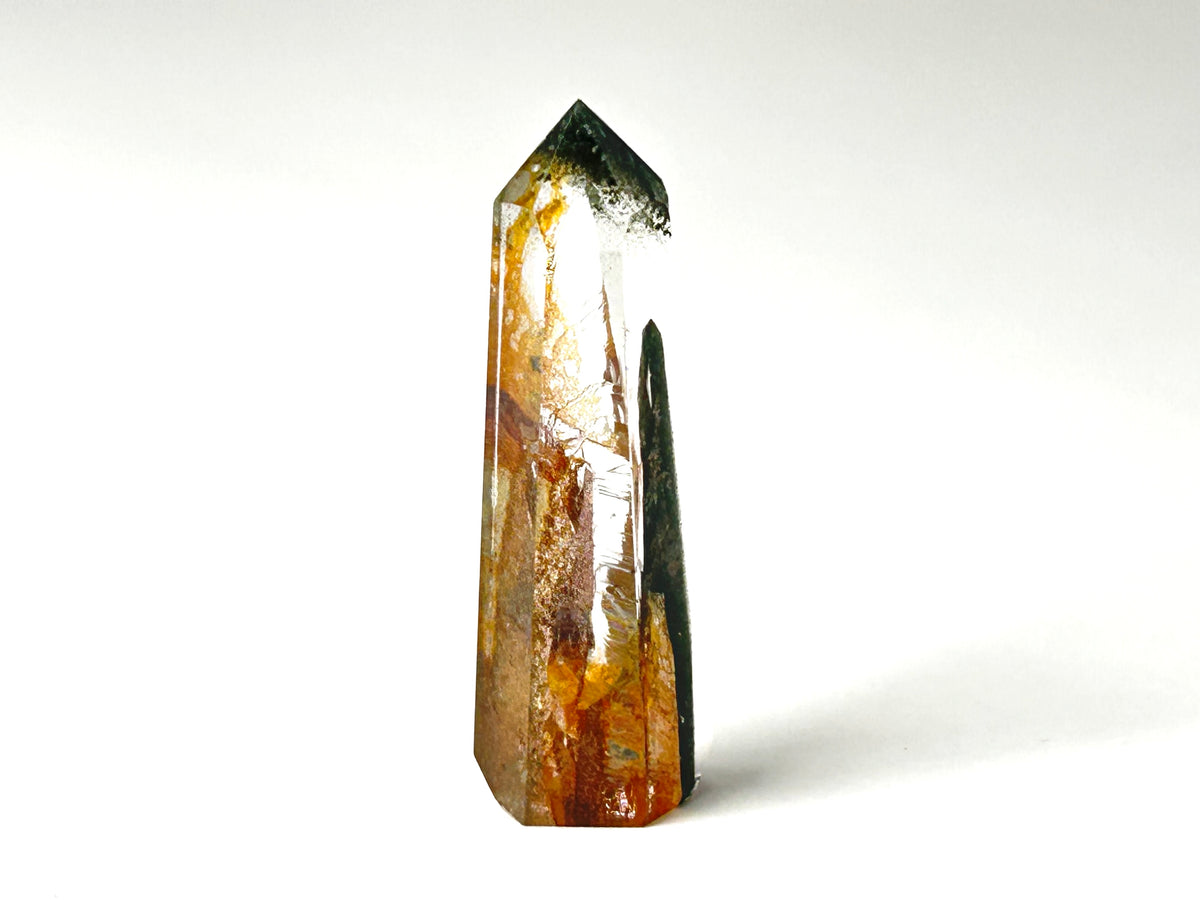 Golden Healer with Chlorite Tower