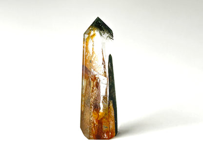 Golden Healer with Chlorite Tower
