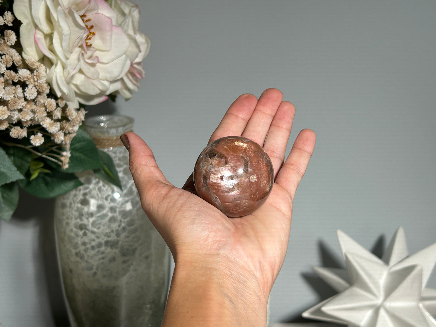 Confetti Sunstone Sphere (1.9", 48mm)