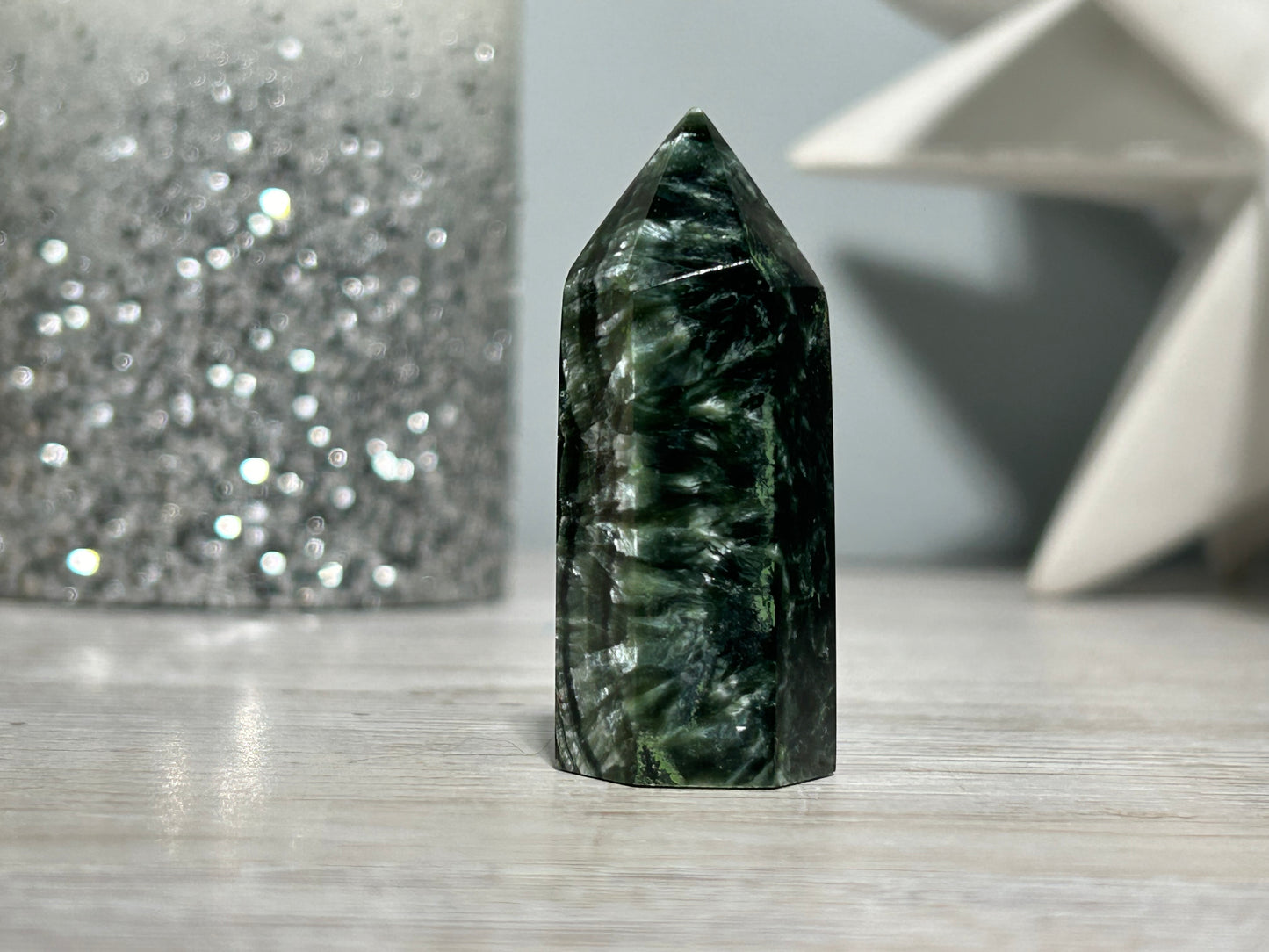 Seraphinite Tower (2", 50mm)