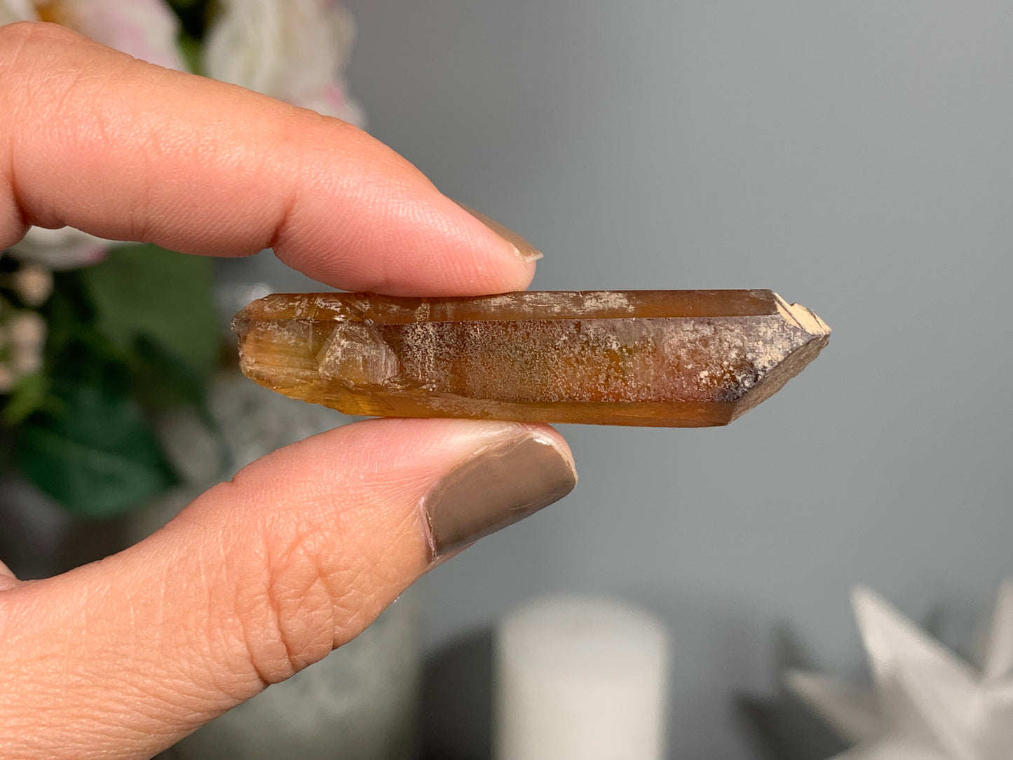 Congo Smoky Citrine Point (2.1", 53mm)