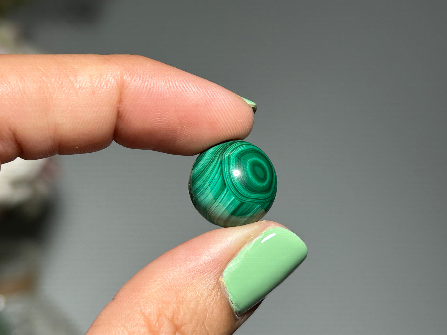 Mini Malachite Sphere