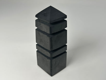 Shungite Japanese Tower (3.1", 80mm)