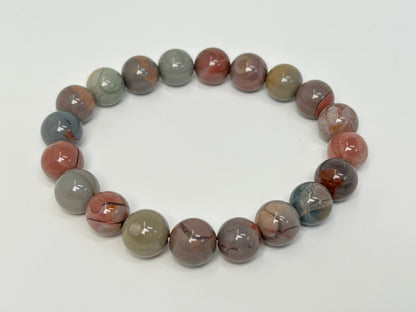 Oil Painting Alashan Agate Bracelet