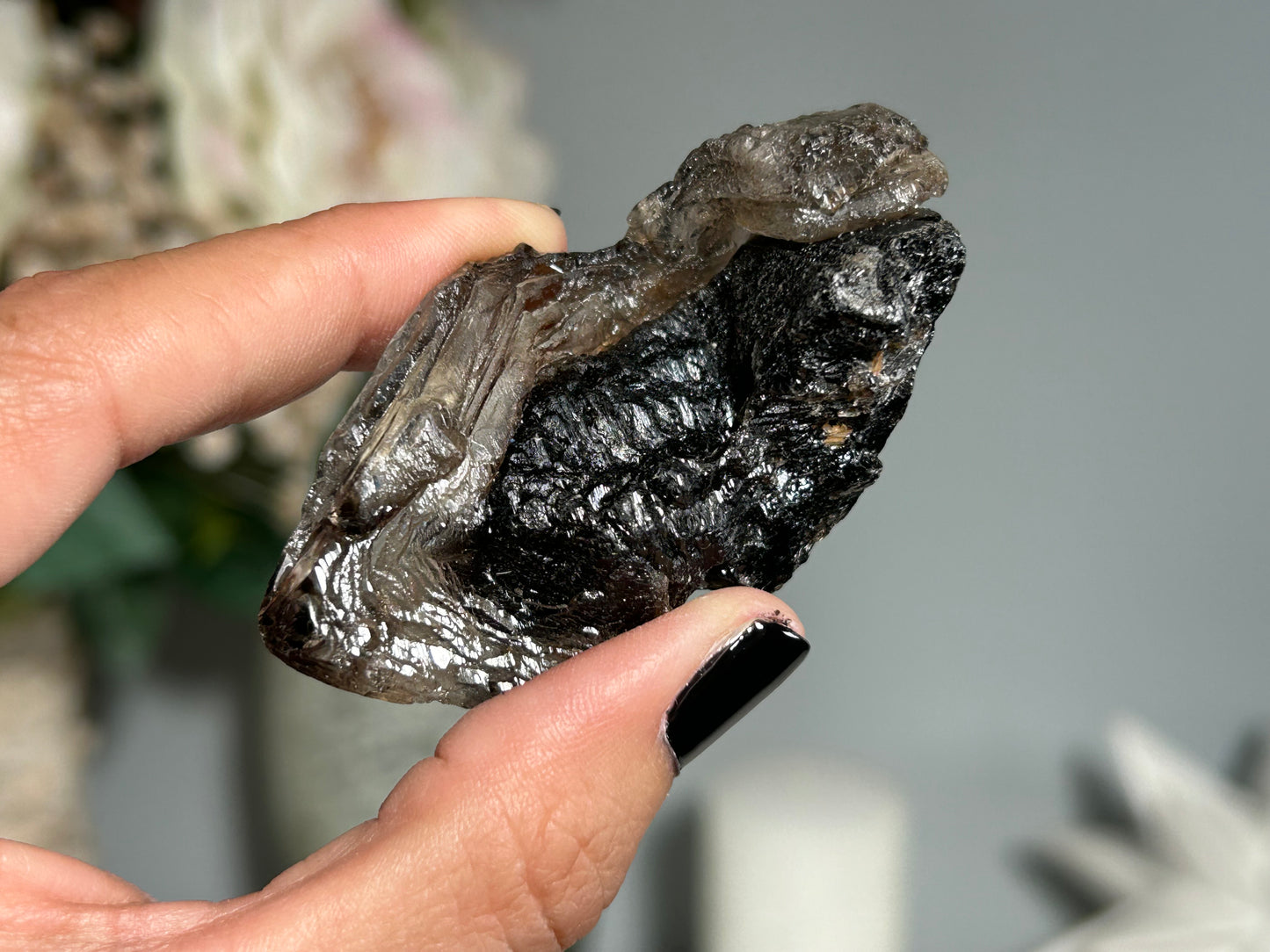 Smoky Elestial Quartz (2.6", 67mm)