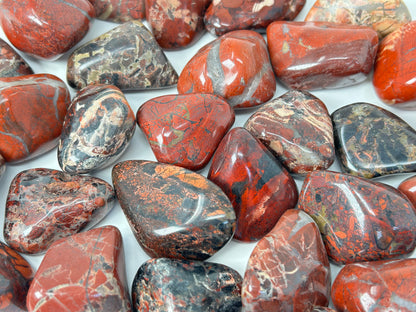 Tumbled Brecciated Jasper