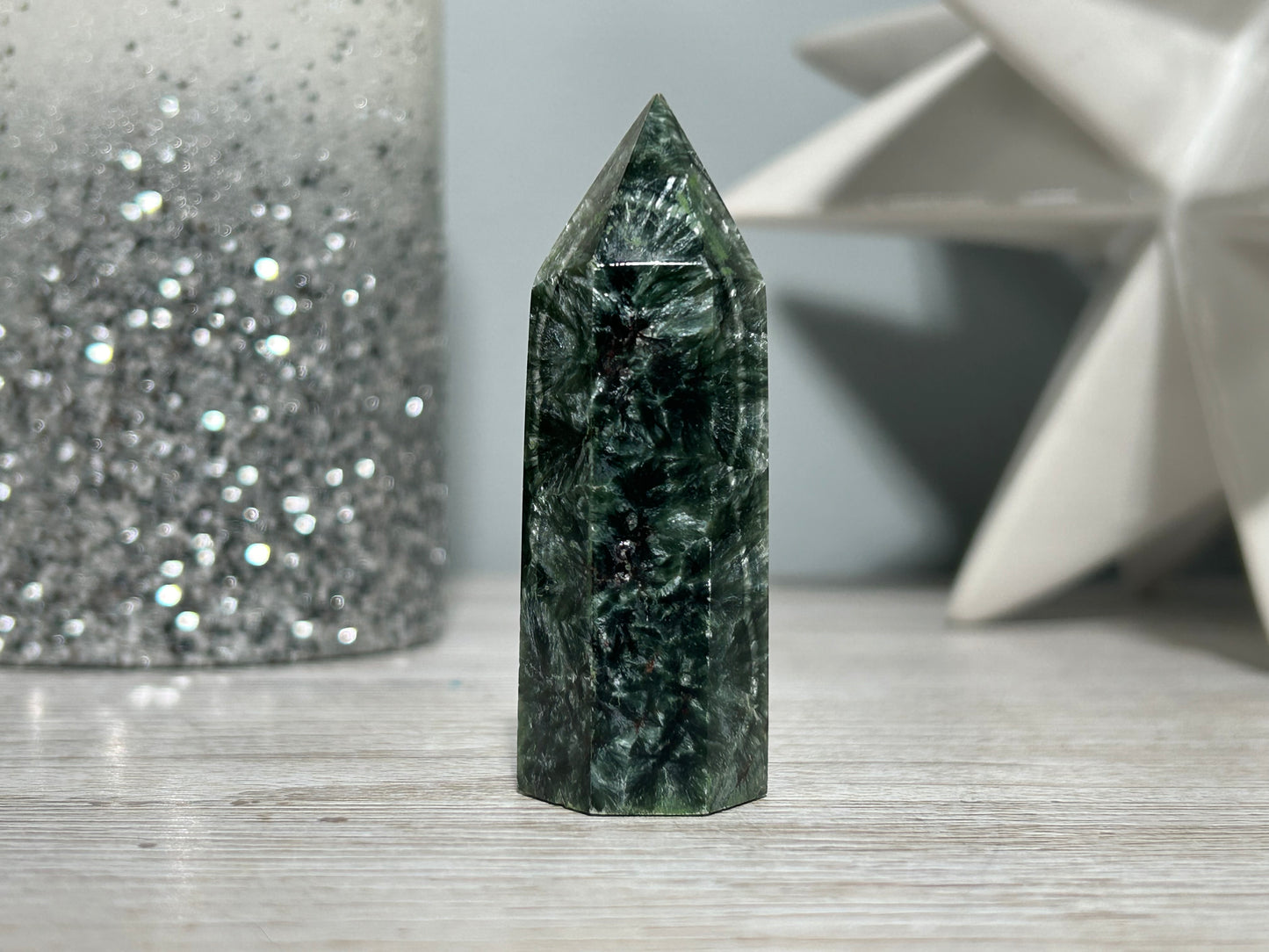 Seraphinite Tower (2.4", 61mm)