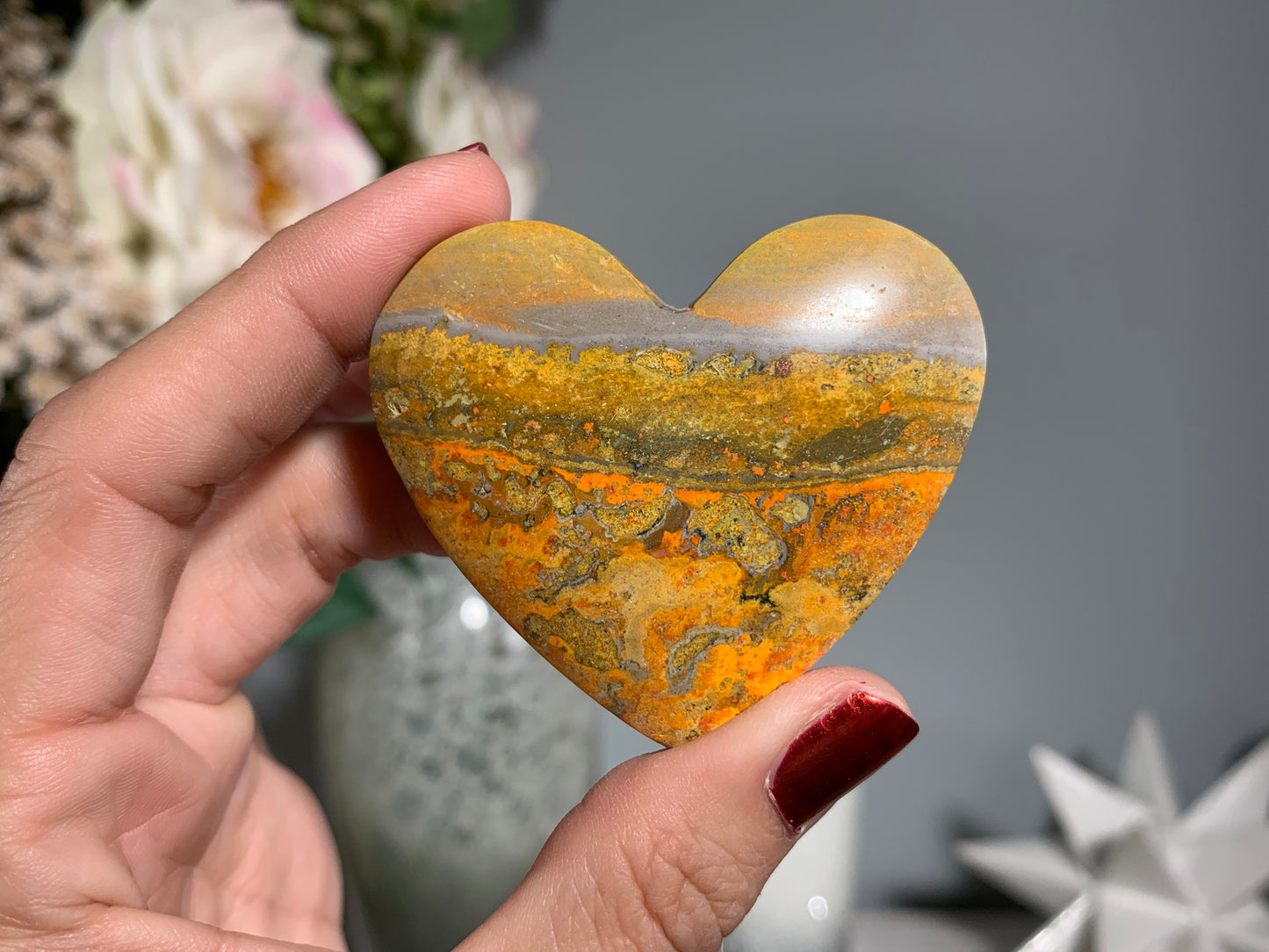 Bumblebee Jasper Heart