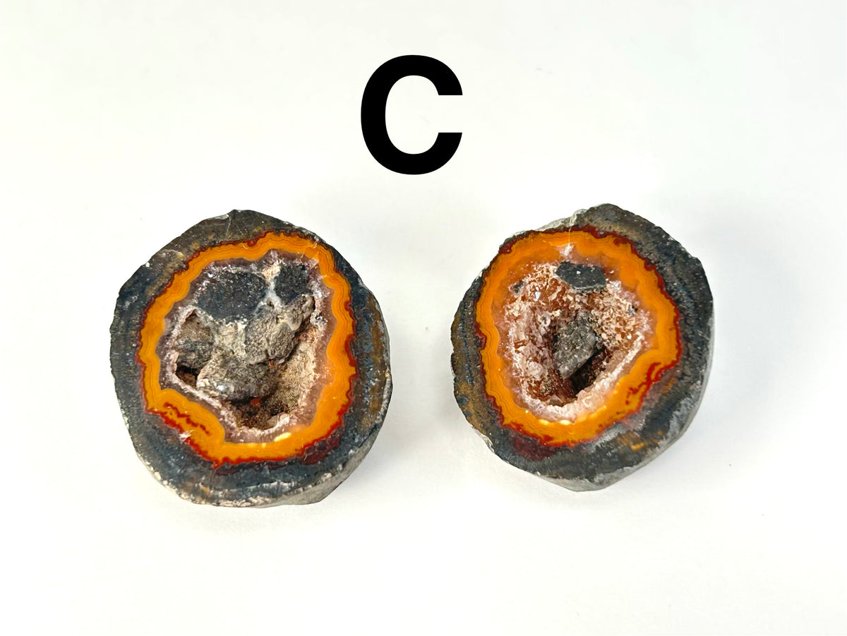 Warring States Agate Pair