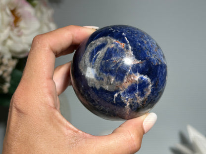 Sodalite Sphere (2.7", 69mm)