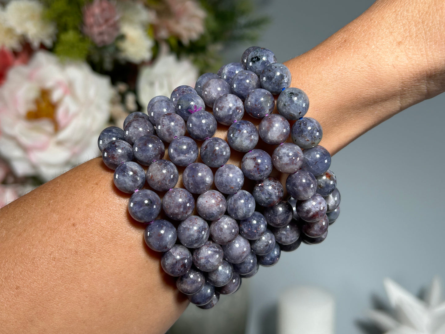 10mm Iolite Bracelet