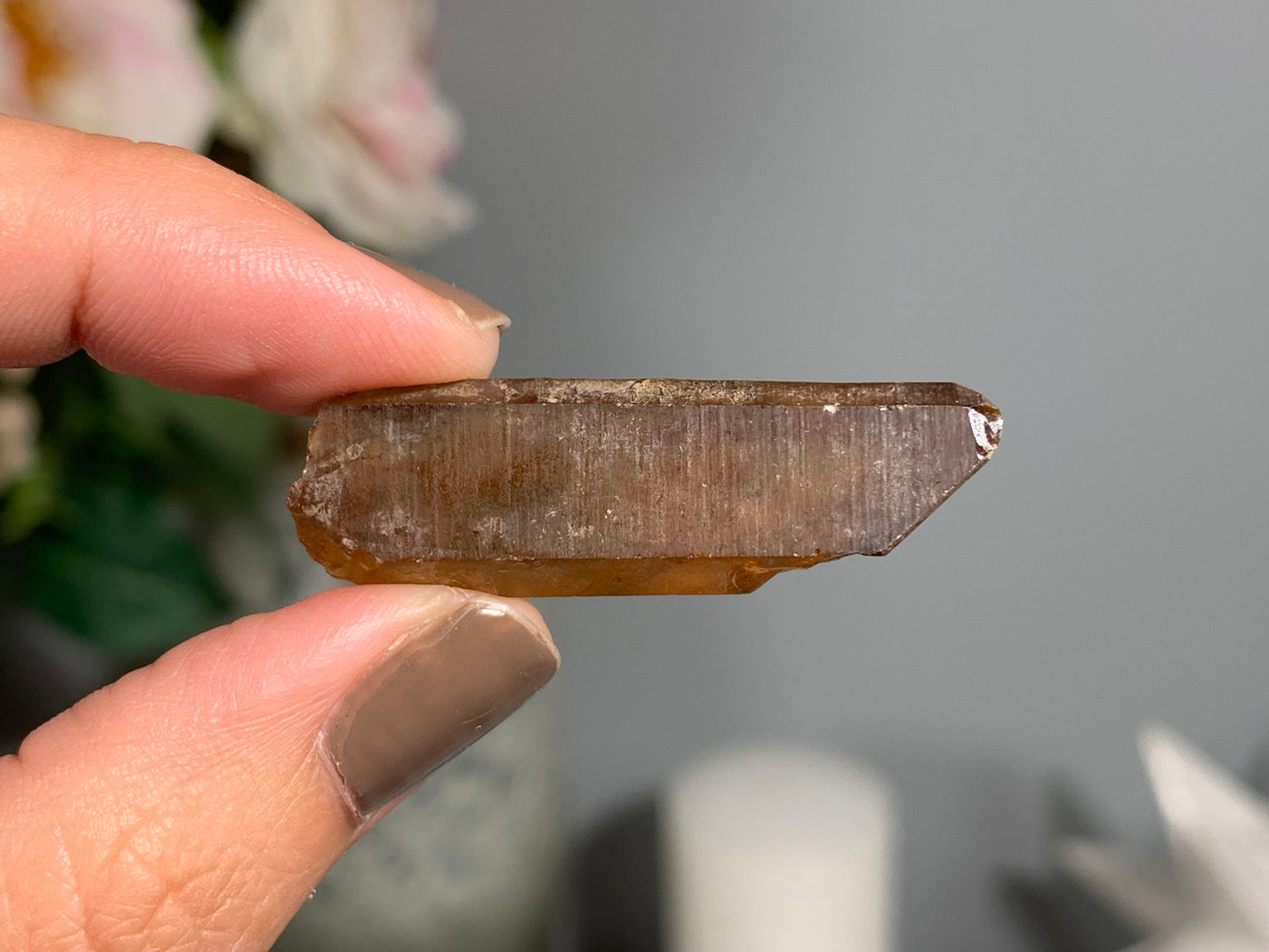 Congo Smoky Citrine Point (1.6", 40mm)