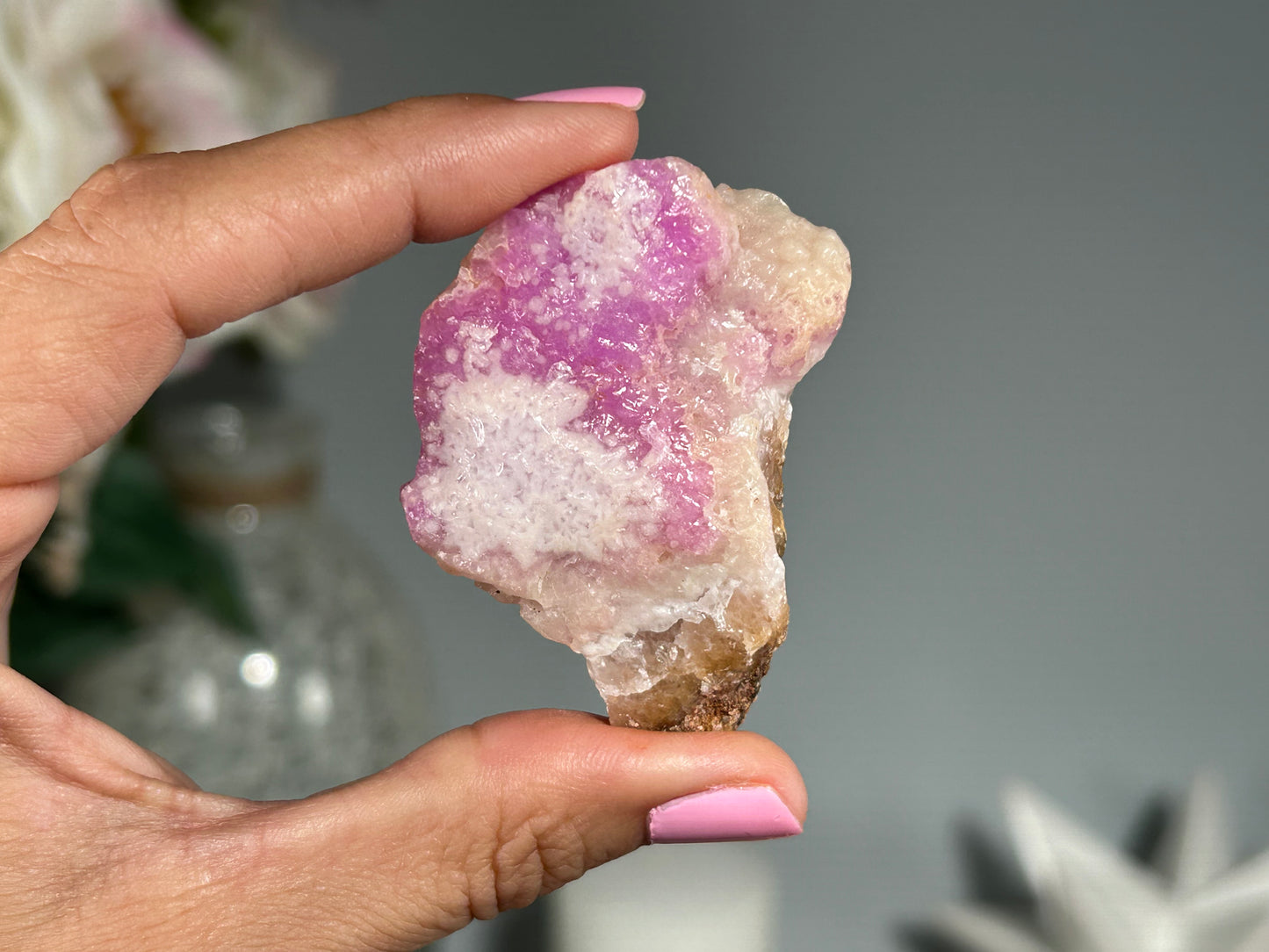 Natural Pink Aragonite (2.1", 54mm)