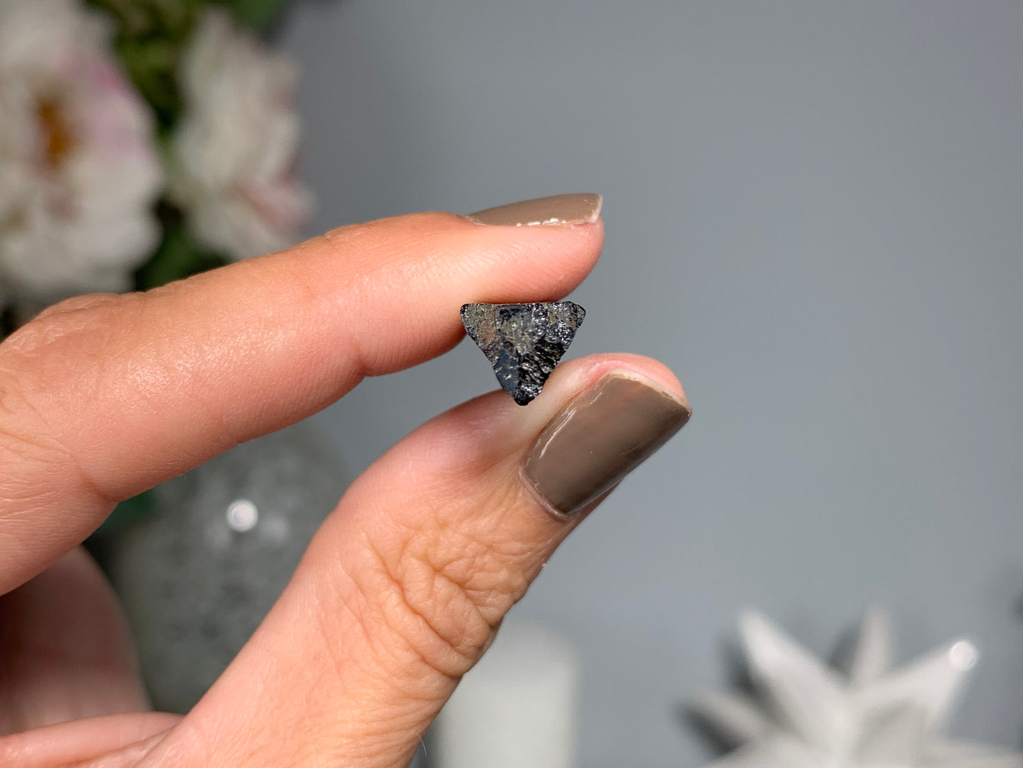 Natural Black Tourmaline (1.7", 42mm)