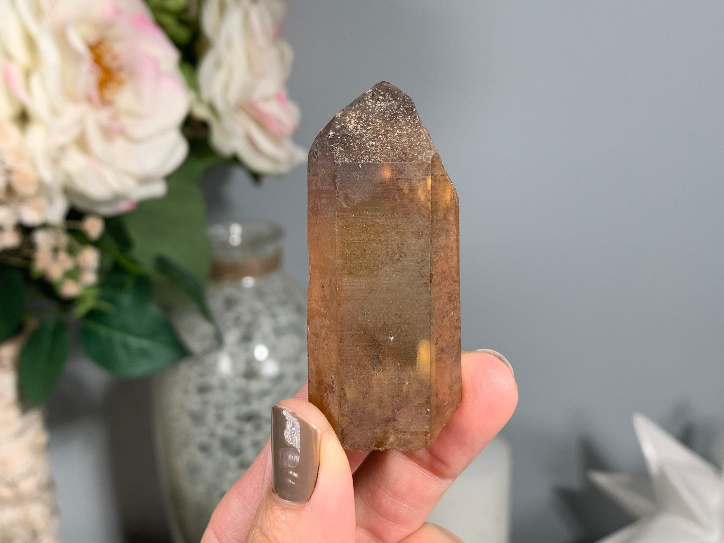 Congo Smoky Citrine Point (2.3", 59mm)