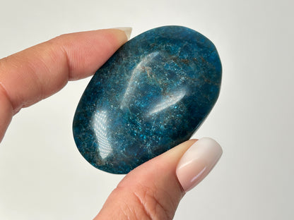 Apatite Palm Stone (2-2.3", 50-58mm)