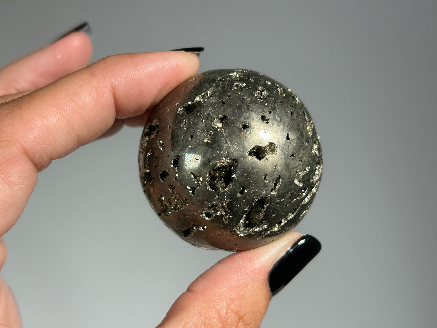 Pyrite Sphere (1.6", 41mm)