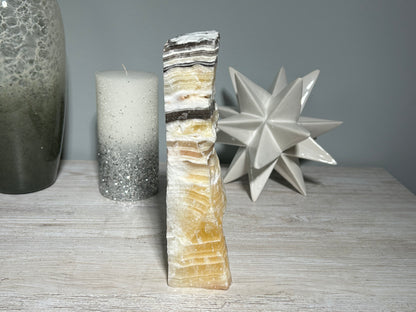 Tri-Color Calcite (8.7", 220mm)