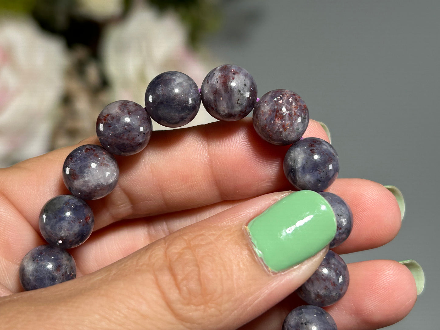 10mm Iolite Bracelet