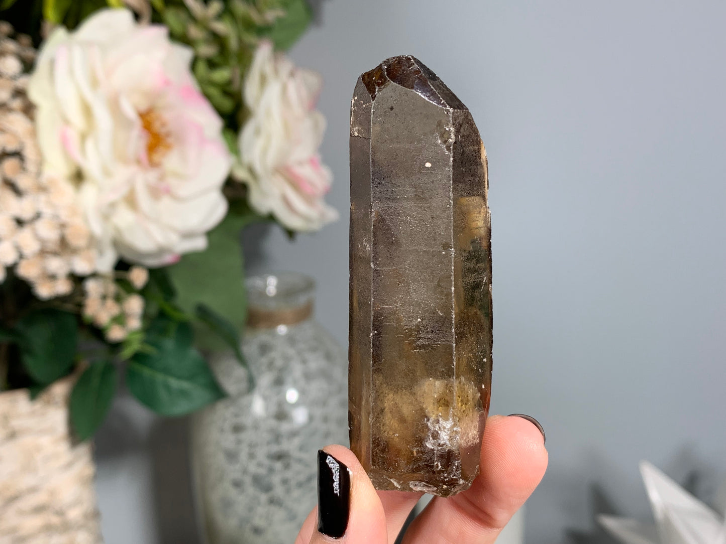 Congo Smoky Citrine Point (3", 76mm)