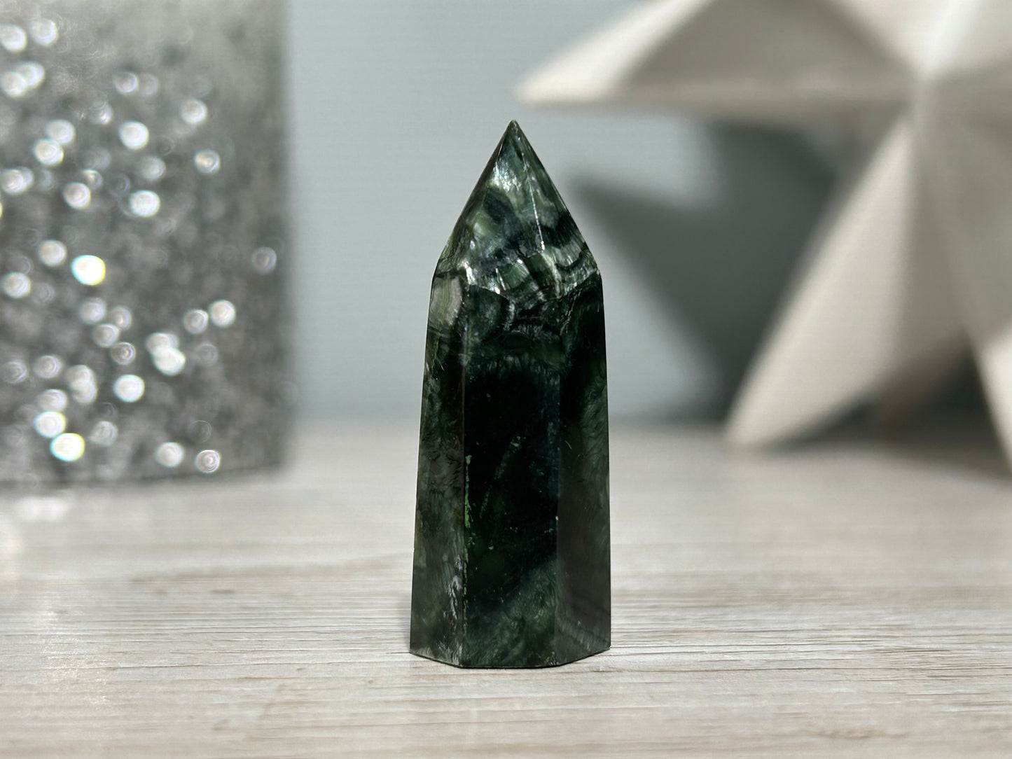 Seraphinite Tower (1.6", 41mm)