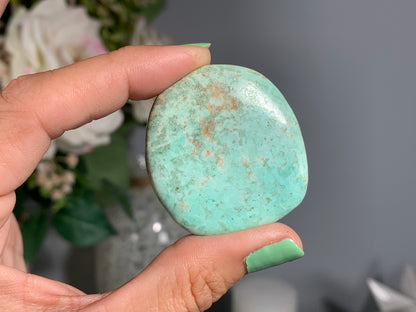 Flat Peruvian Turquoise