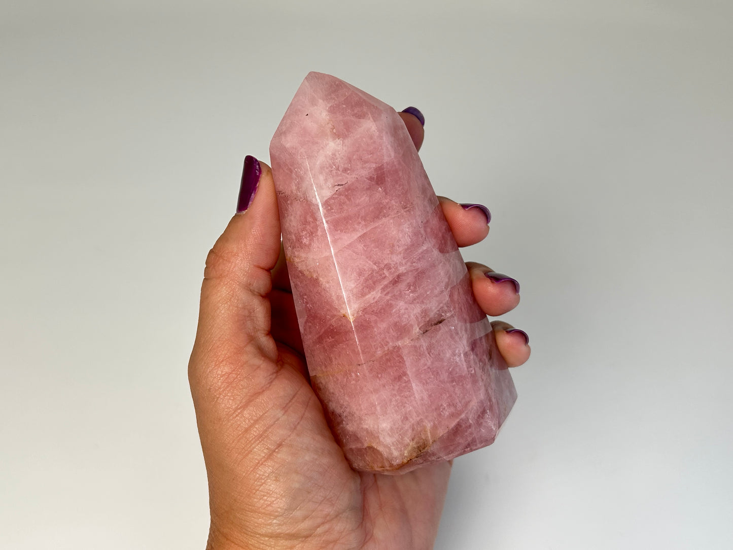 Rose Quartz Tower (4.1", 105mm)