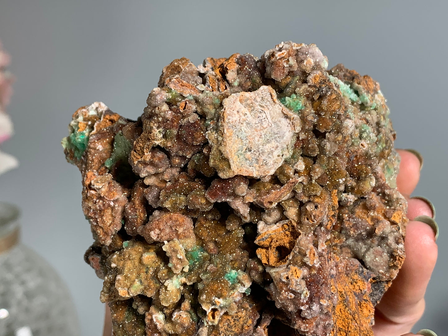 Druzy Chrysoprase (5", 126mm)