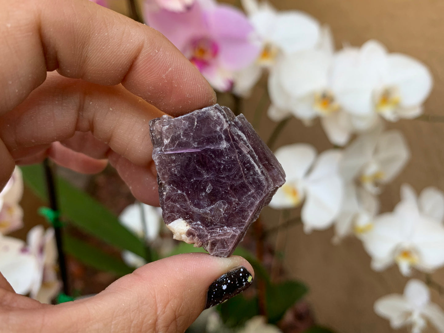 Lepidolite Slice