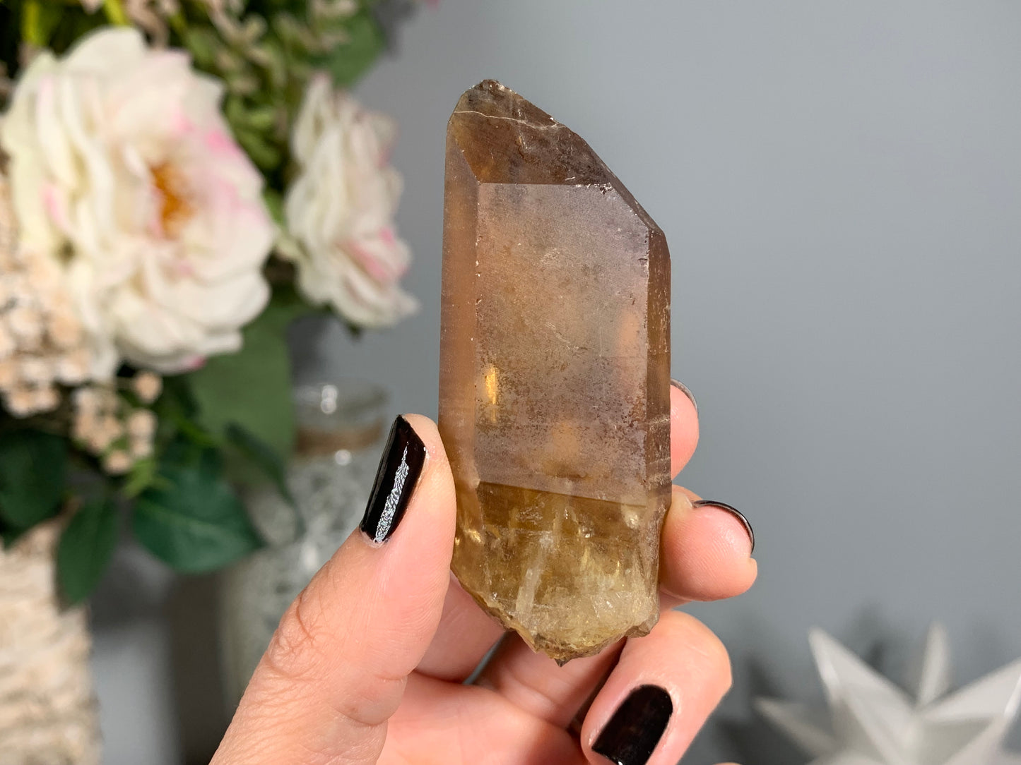 Congo Smoky Citrine Point (2.8", 71mm)