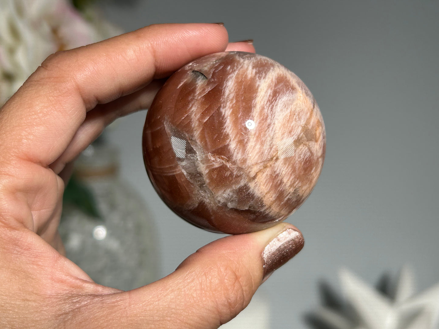 Confetti Sunstone Sphere (1.9", 48mm)