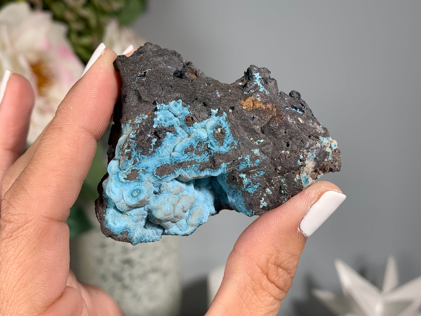 Natural Shattuckite (2.5", 63mm)