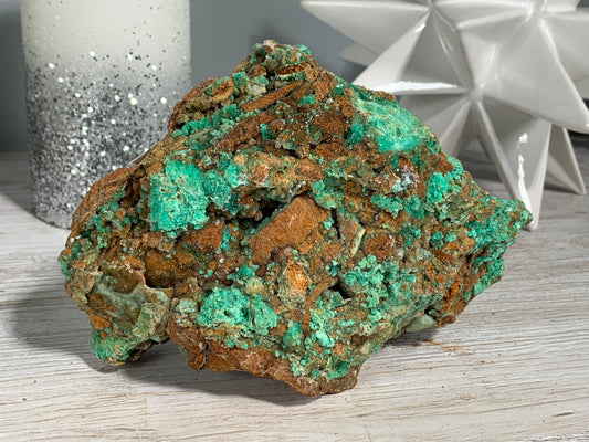 Druzy Chrysoprase (6.2", 157mm)