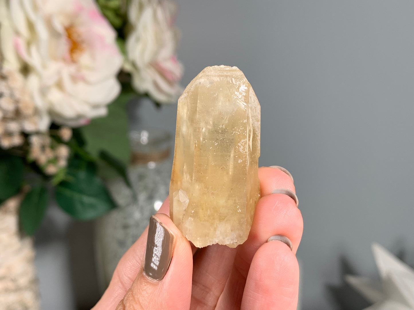 Congo Smoky Citrine Point (1.75", 45mm)