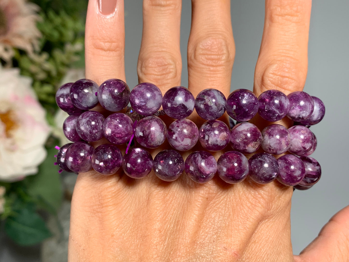 10mm Lepidolite Bracelet