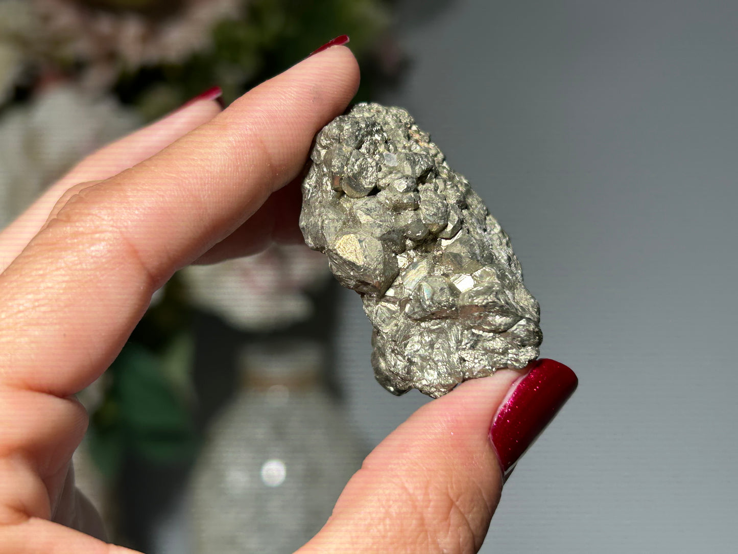 Pyrite Cluster (1.8", 46mm)