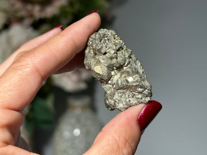 Pyrite Cluster (1.8", 46mm)